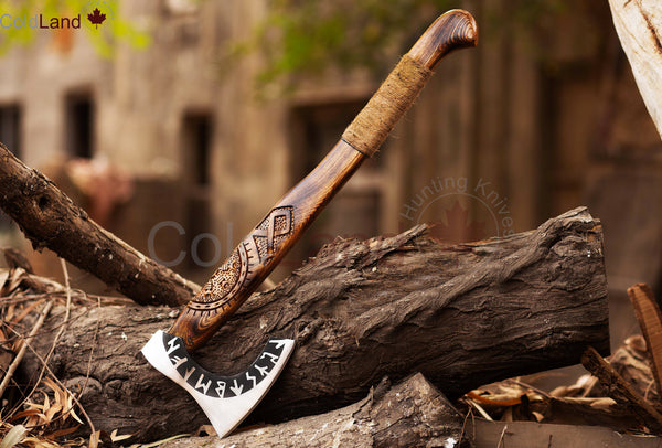 ColdLand Knives - Viking Axe, Camping Axe, Hunting Axe, Carving