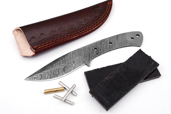 Create Your Dream Knife: DIY Damascus Steel Knife Making Kit by NB110