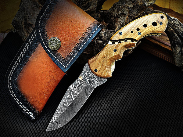 Drop Point Folding Pocket Knife