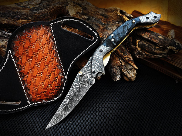 Drop point Folding Pocket Knife 