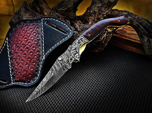 Drop point Folding Pocket Knife