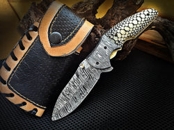  Drop point Folding Pocket Knife