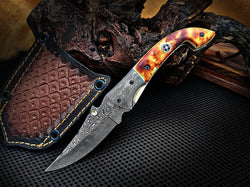  Drop point Folding Pocket Knife