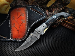 Drop point Folding Pocket Knife