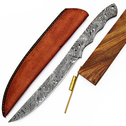 ColdLand Damascus Knife Making Kit - Handcraft Your Own Blade with Ease | UKK50